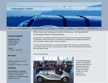 Tablet Screenshot of feierabend-wuerzburg.com